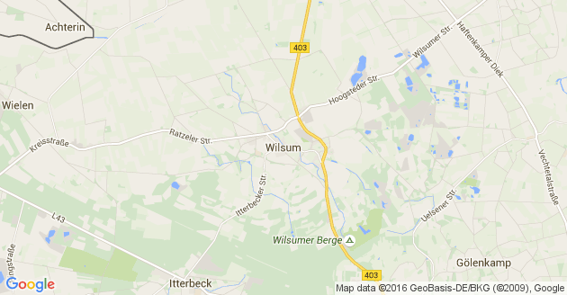 Karte Wilsum