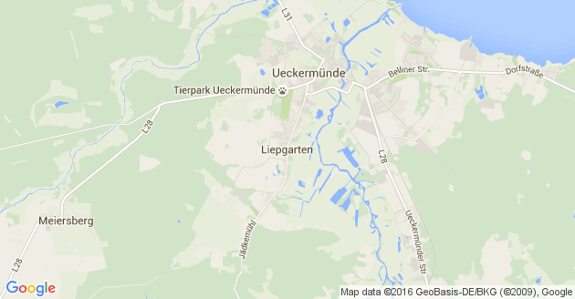 Karte Liepgarten