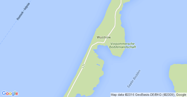 Karte Wustrow Ostseebad