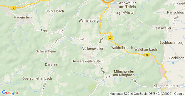 Karte Völkersweiler