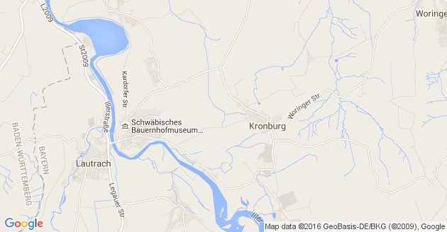 Karte Altenstadt an der Iller