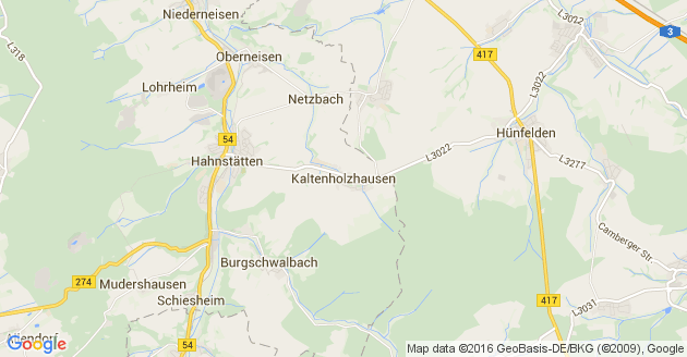 Karte Kaltenholzhausen