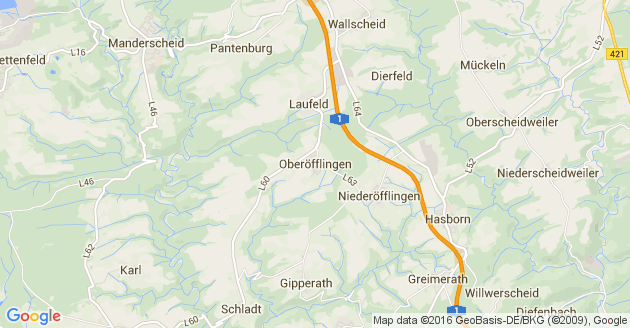 Karte Oberöfflingen