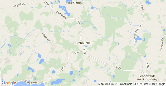 Karte Kirchnüchel