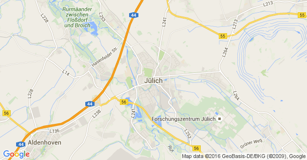Karte Jülich