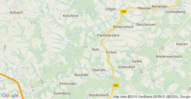 Karte Rott im Westerwald