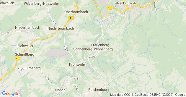 Karte Sonnenberg Winnenberg