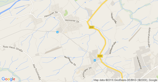 Karte Nordrhein-Westfalen