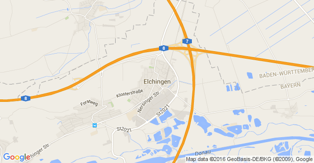 Karte Elchingen