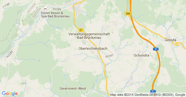 Karte Oberleichtersbach