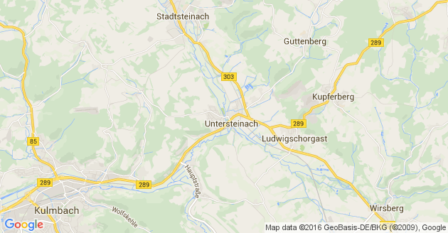 Karte Untersteinach