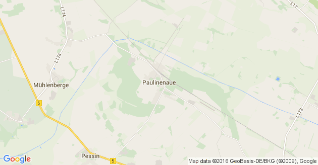Karte Paulinenaue