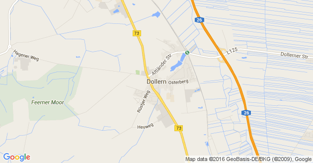 Karte Dollern