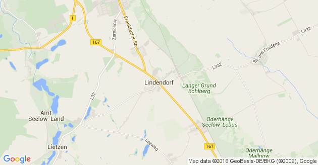 Karte Lindendorf