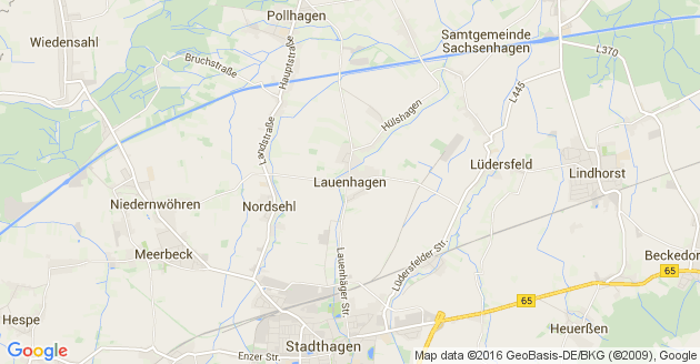 Karte Lauenhagen