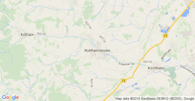 Karte Rotthalmünster