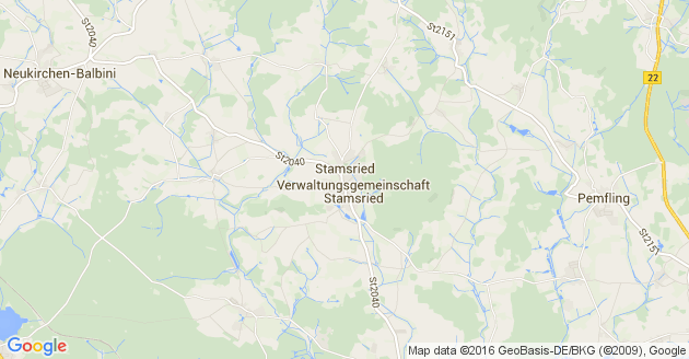 Karte Stamsried