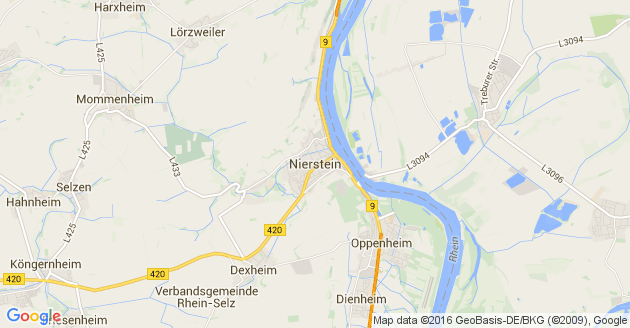 Karte Nierstein