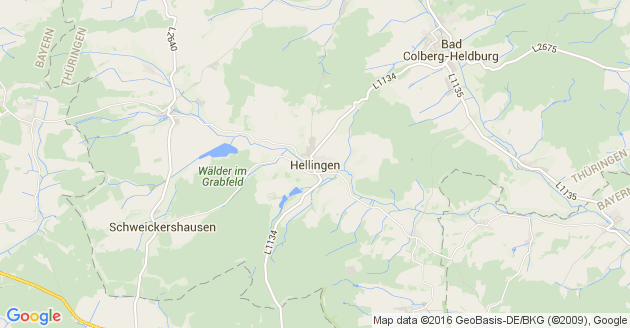 Karte Hellingen