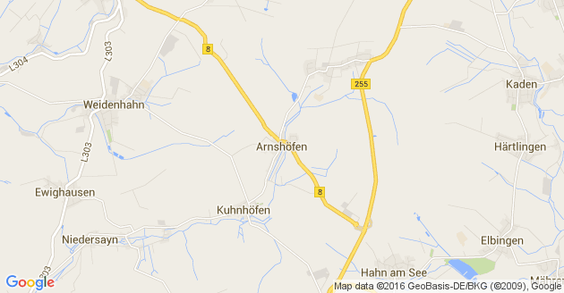 Karte Arnshöfen