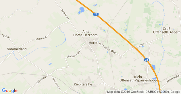 Karte Hohenfelde bei Elmshorn