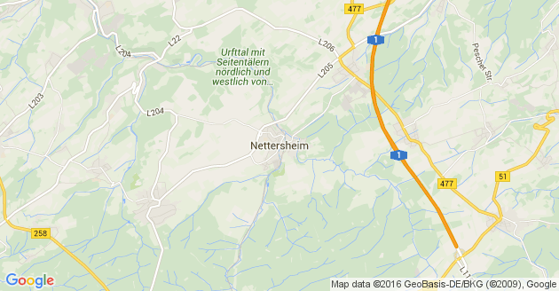 Karte Nettersheim
