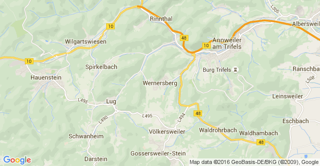 Karte Wernersberg