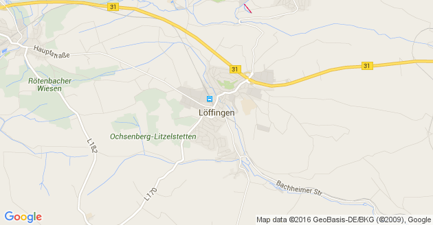 Karte Löffingen