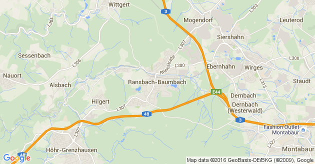 Karte Ransbach Baumbach