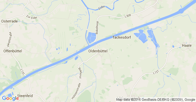 Karte Oldenbüttel