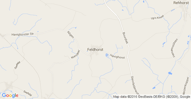 Karte Feldhorst