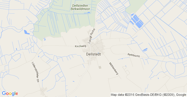 Karte Dellstedt