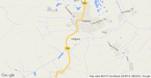 Karte Velpke