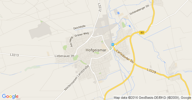 Karte Hofgeismar