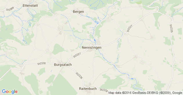 Karte Nennslingen