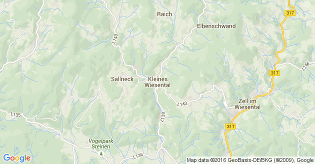 Karte Kleines Wiesental