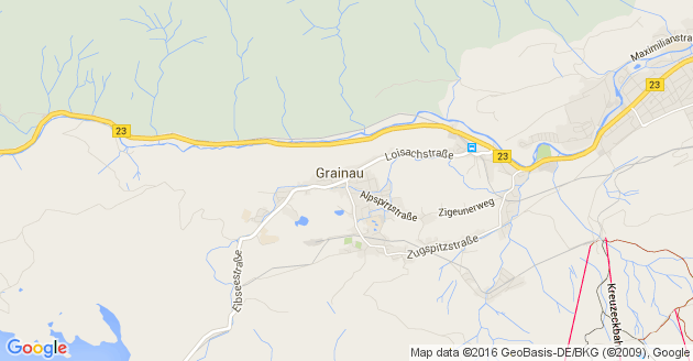 Karte Grainau
