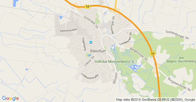 Karte Steinfurt
