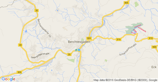 Karte Berchtesgaden