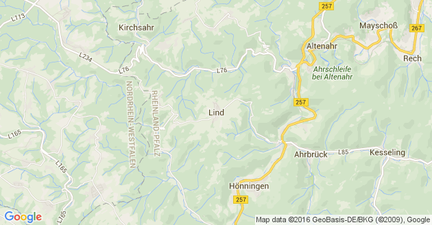 Karte Lind Kreis Ahrweiler