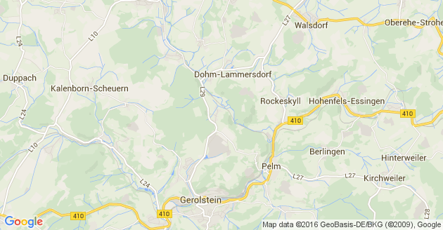 Karte Walsdorf in der Eifel