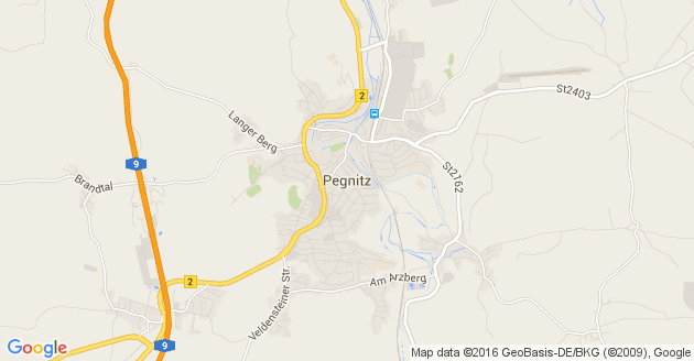 Karte Pegnitz