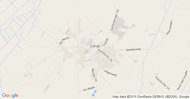 Karte Lorup