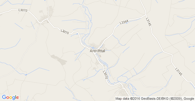 Karte Antrifttal