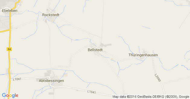 Karte Bellstedt