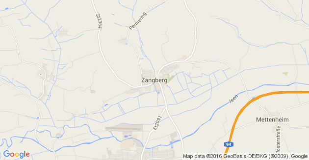 Karte Zangberg