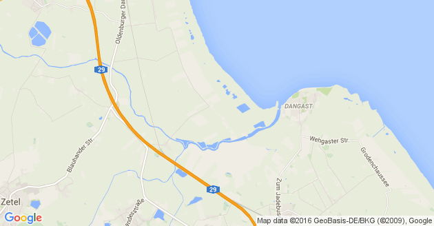 Karte Varel am Jadebusen