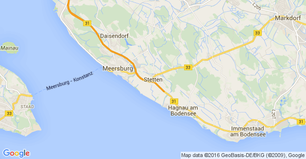 Karte Stetten im Bodenseekreis