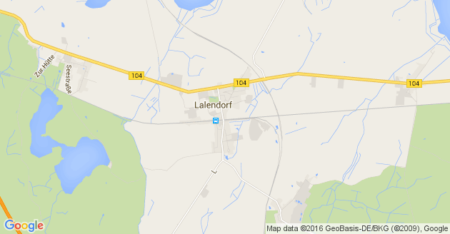 Karte Lalendorf