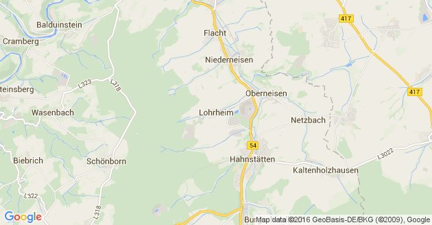 Karte Lohrheim